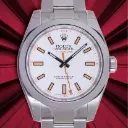 Rolex 116400 Milgauss White Dial, Rolex Box & Papers