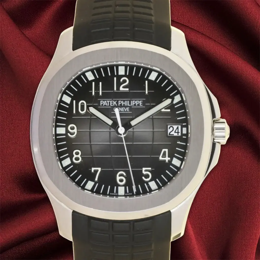 Patek Philippe Aquanaut ref.5167/1A-001, Patek Boutique Warranty and Box, Integrated Steel Bracelet, Two Additional Rubber Straps -2017 - our two-year warranty