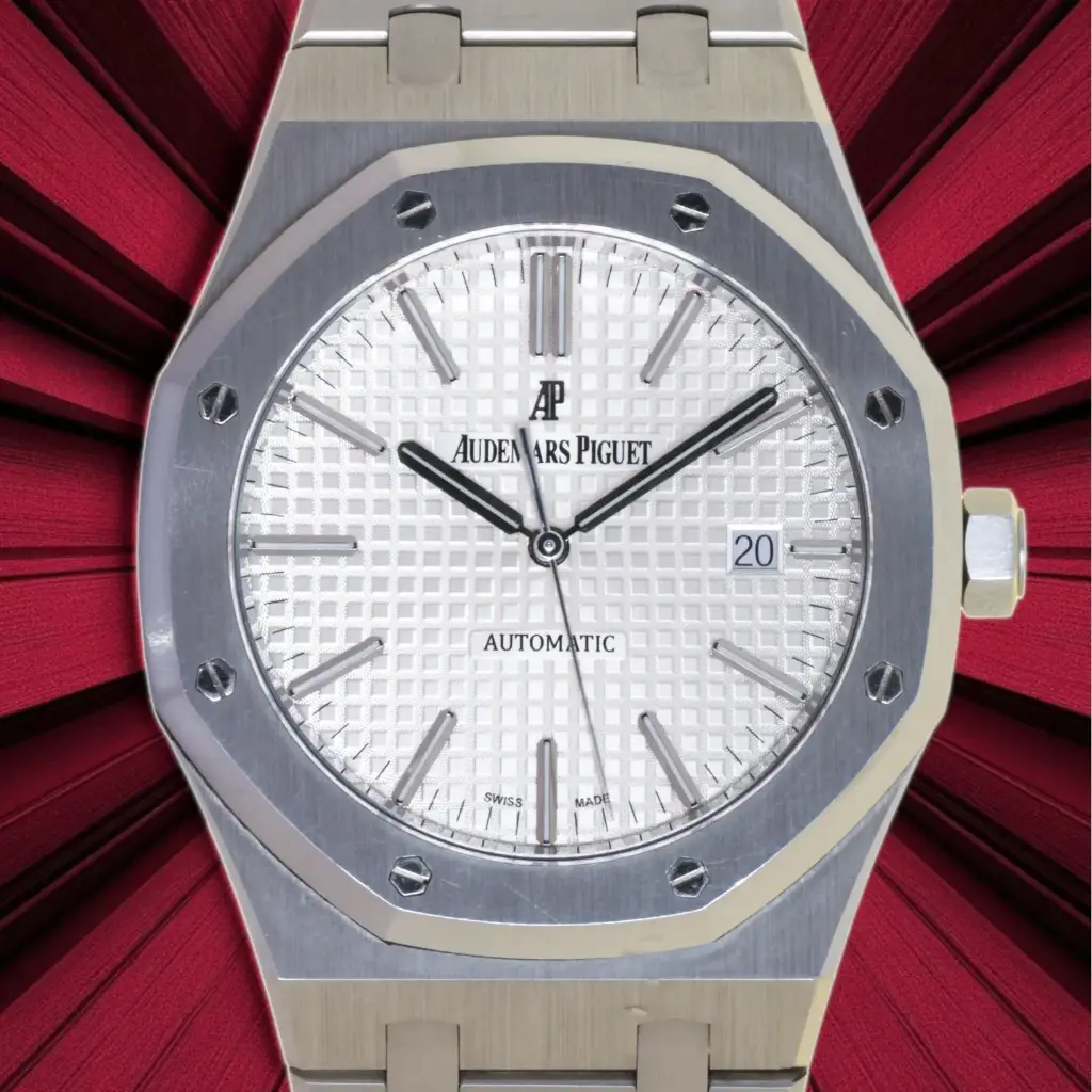 Audemars Piguet Royal Oak Silver Dial 15400ST.OO.1220ST.02 - Original Box and Papers
