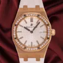 Audemars Piguet ref.67651OR.ZZ.D010CA.01  Royal Oak Quartz Rose Gold 33mm AP Box & Papers - 2016 - our two-year warranty