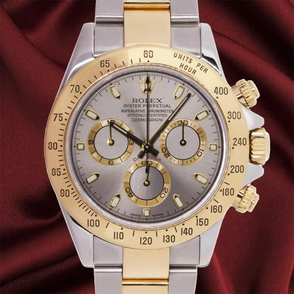Rolex Daytona ref:116523, 18kt Rolesor Yellow Gold & steel, Rolex Box Our Warranty - 2001 approx