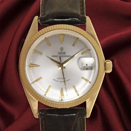 [MTR20240004066] Tudor Prince Oysterdate ref.7966, 18kt Yellow Gold, Our Box & two-year warranty
