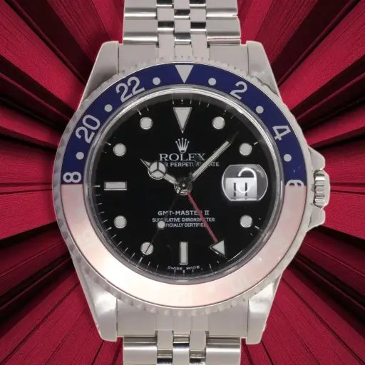[MT32512276] Rolex GMT-MASTER II ref:16710, Rolex Box & Papers, 5/2000 