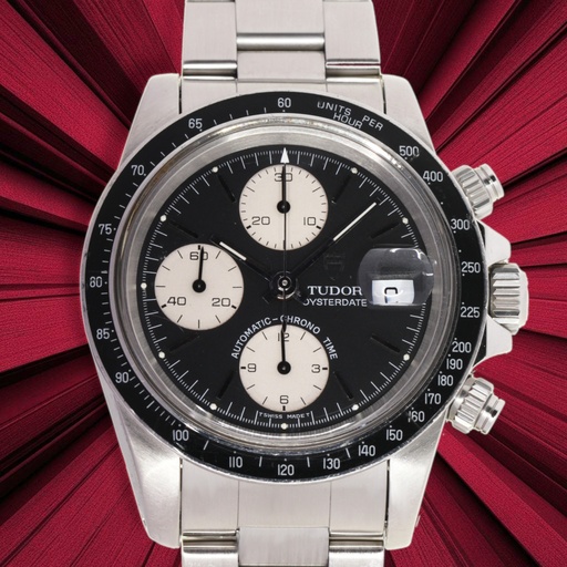 [MTR20240002303] Tudor Oysterdate Chrono ref:79160, Steel, Tudor Box, Tudor Service Warranty, Original Tritium dial