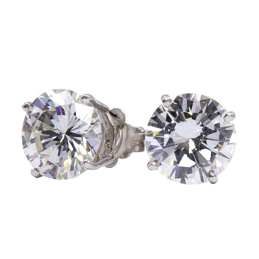 [MT32511079] Orecchini - Brillanti 6,03ct totali, I-VVS2, J-VVS1 certificati HRDAntwerp, oro 18kt. peso totale 3,3gr