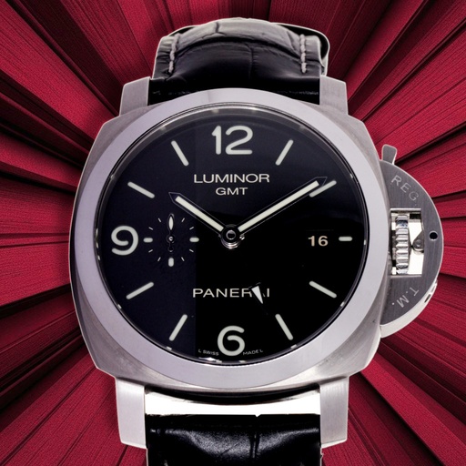 [MTR20250000558] Panerai Luminor 1950 3 Days GMT ref:PAM00320 - Automatic , Panerai Box & Papers, 1/2017
