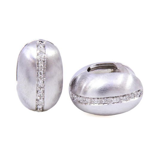 [MTR20250000544] Orecchini - Brillanti 0,10ct. G-VS1, oro 18kt. peso totale 10,9gr