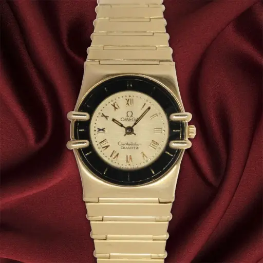 [MTR20250000193] Omega Constelletion 18Kt Yellow gold ref:1450 sn:595XXXX - our box and papers