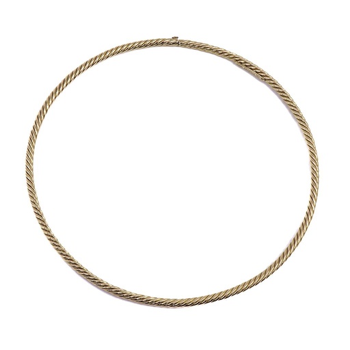 [MT32516574] Collana rigida Bulgari - oro 18kt. di 50gr peso totale