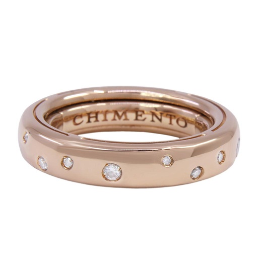 [MT32525142] Anello Chimento FOREVER Brio Size-Fit™ - Oro rosa 18kt con brillanti 0,24ct. 