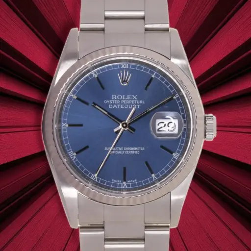 [MT32530154] Rolex 16234 O.P. Datejust, 18kt Rolesor White Gold, Oyster Bracelet, Rolex Box & Papers, 2003