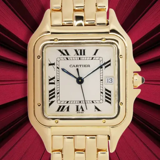 [MT32533024] Cartier Panthere 106000M 18kt Yellow Gold, 27mm , Cartier 18kt yellow gold Bracelet, Our Box & Papers