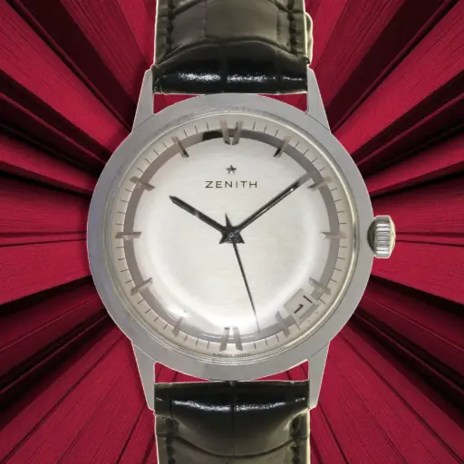 [MT32533083] Zenith Stellina - steel, leather strap - our box and two year-warranty