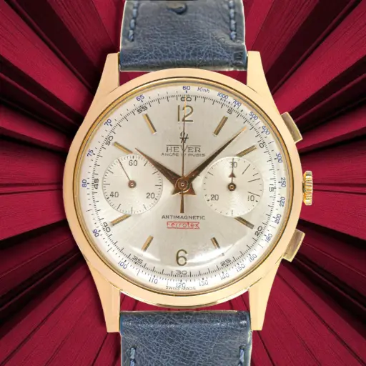 [MT32533230] Hever Chrono 18Kt Yellow Gold - Our Box and Papers