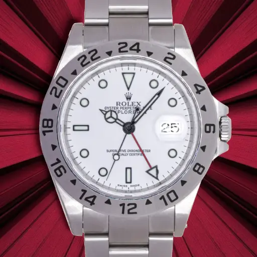 [MT32540223] Rolex Explorer II ref:16570 Original Box and Papers - 10/2002