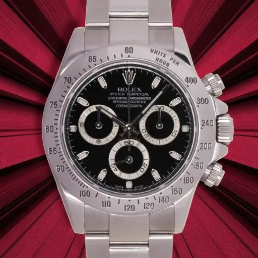 [MT32542239] ROLEX DAYTONA ref:116520, Oyster Steel, Superluminova, 2009, Rolex Box & Papers 