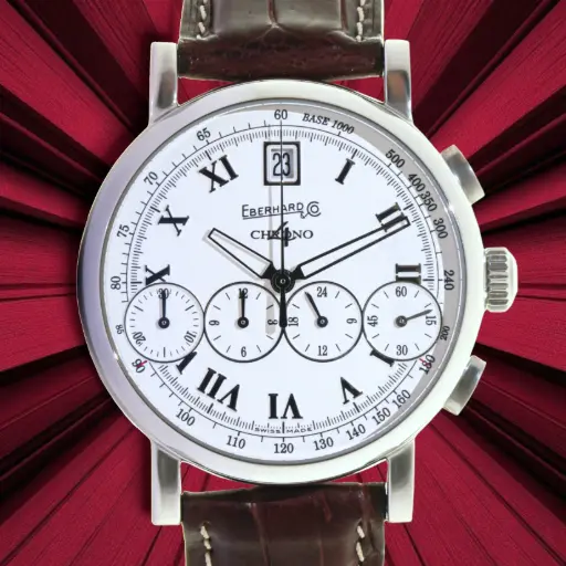 [MT32603907] Eberhard & Co. Chrono 4 mod. 31043, Bellissimo, Eberhard Box & Papers