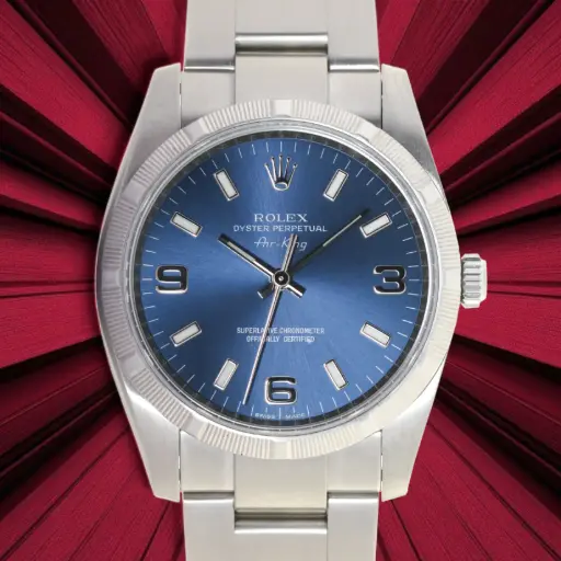 [MT32610214] Rolex Air King ref:114210, 34mm, Rolex Box & Papers, 2010