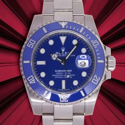 [MT32623619] Rolex Submariner ref:116619LB - 18kt White Gold, 40 mm , Rolex Box & Papers, 02/2019