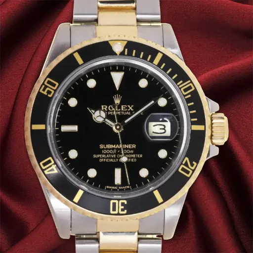 [MT32627035] Rolex Submariner ref.16803 - Yellow gold and steel - our box and two-year warranty