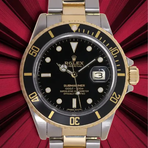 [MT32627035] Rolex Submariner ref.16803 - Yellow gold and steel - our box and two-year warranty