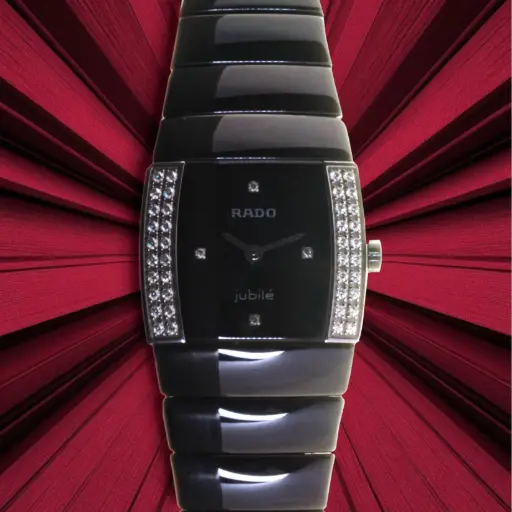 [MT32630605] Rado Sintra Jubile Cheramic Diamonds ref:153.0618.3 - our box and two years warranty