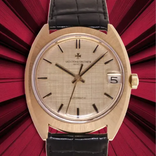 [MT32631578] Vacheron Constantin Malte,  Date,  Automatic, 18 kt Yellow Gold, Our Box & Papers - Bros clasp and strap