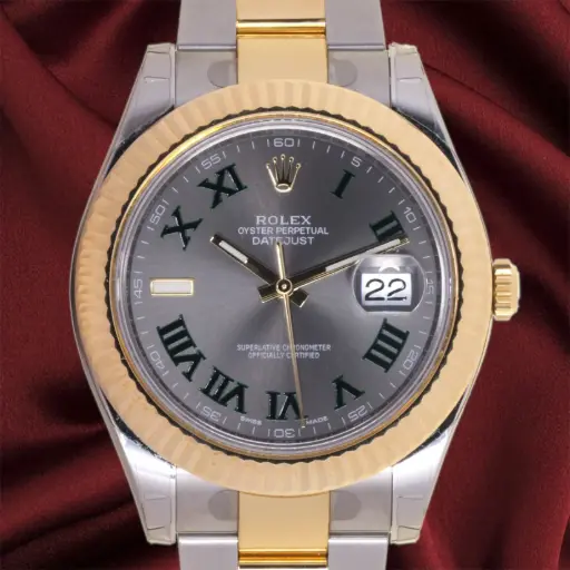 [MT32634217] Rolex Datejust Ref:116333 - Wimbledon, 41MM, Full Set, Stickers, ITA-2016 - our two-year warranty