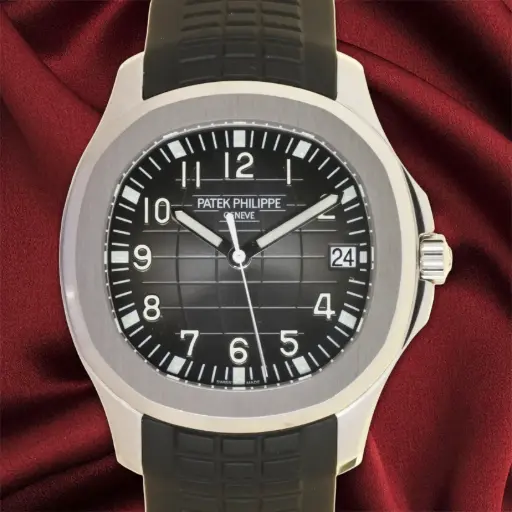 [MT32634287] Patek Philippe Aquanaut ref.5167/1A-001, Patek Boutique Warranty and Box, Integrated Steel Bracelet, Two Additional Rubber Straps -2017 - our two-year warranty